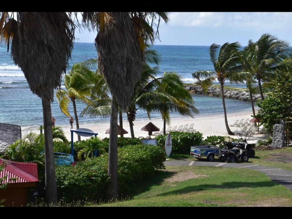 Studio Village Vacances,Vue Mer, Plage A 30M ,Wifi A Sainte Anne Exterior foto