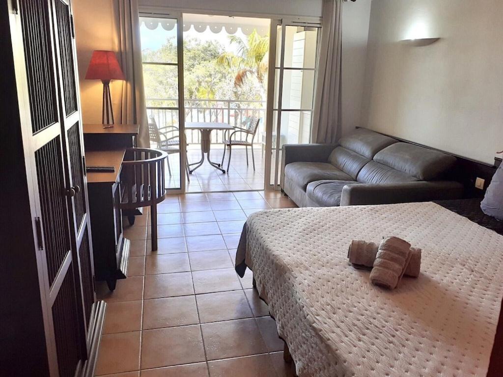 Studio Village Vacances,Vue Mer, Plage A 30M ,Wifi A Sainte Anne Exterior foto